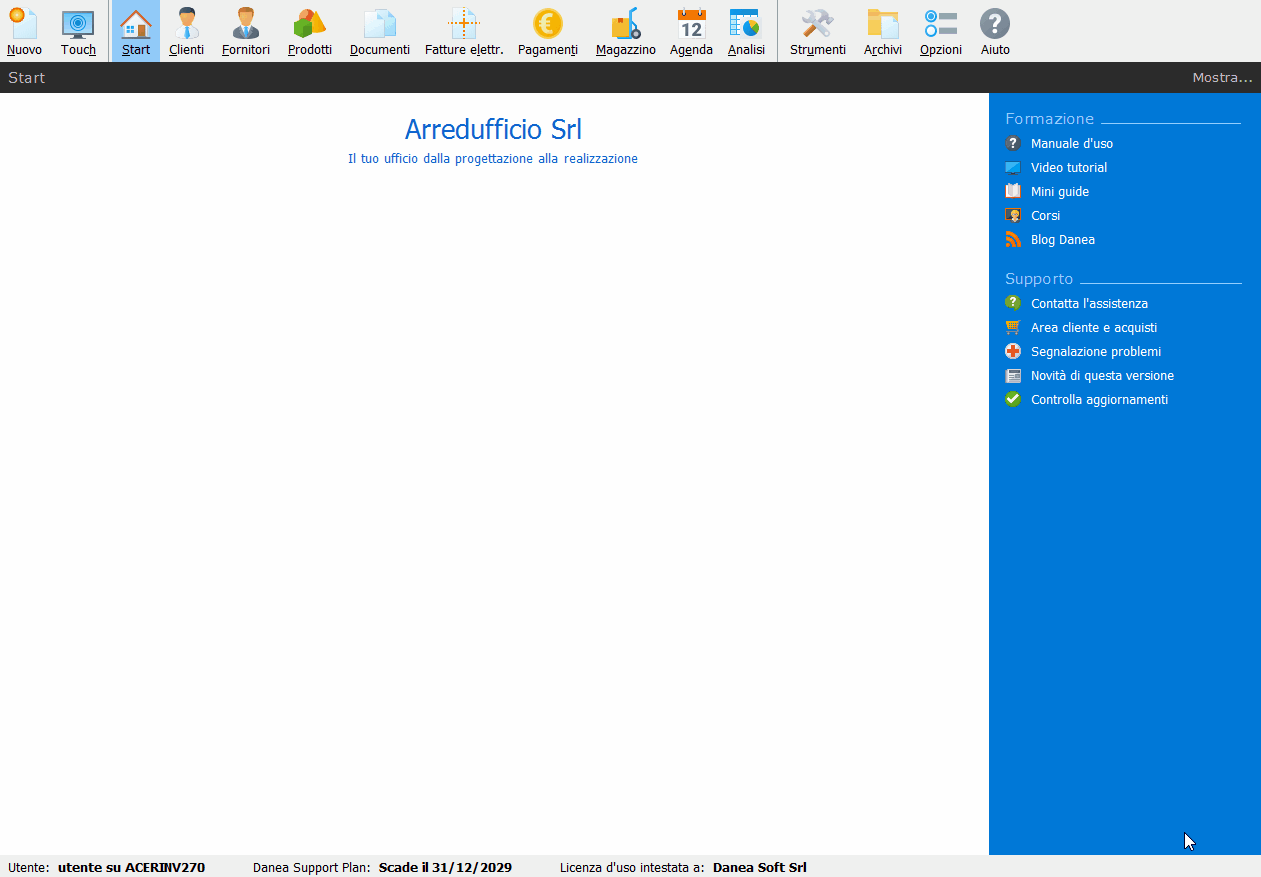 Gestire il magazzino con Easyfatt: movimentazioni magazzino